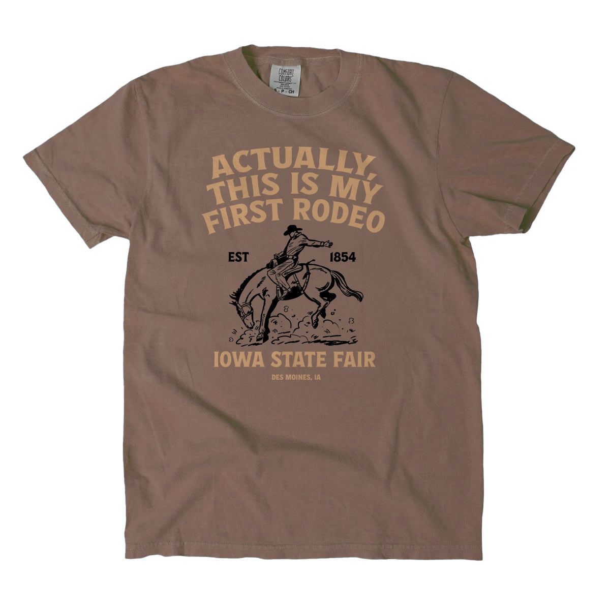 Iowa State Fair First Rodeo T-Shirt