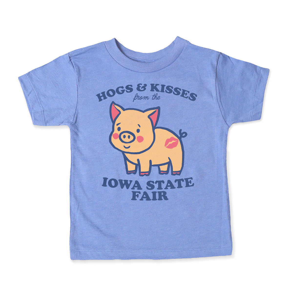 Iowa State Fair Hogs and Kisses Kids T-Shirt