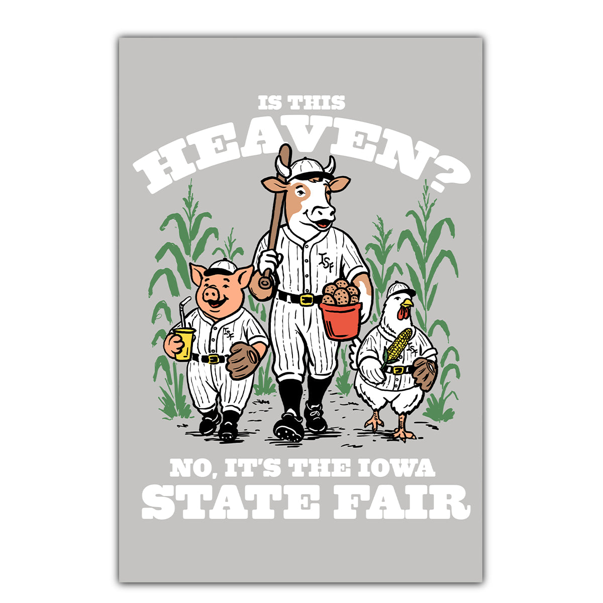 Iowa State Fair Is This Heaven? Postcard