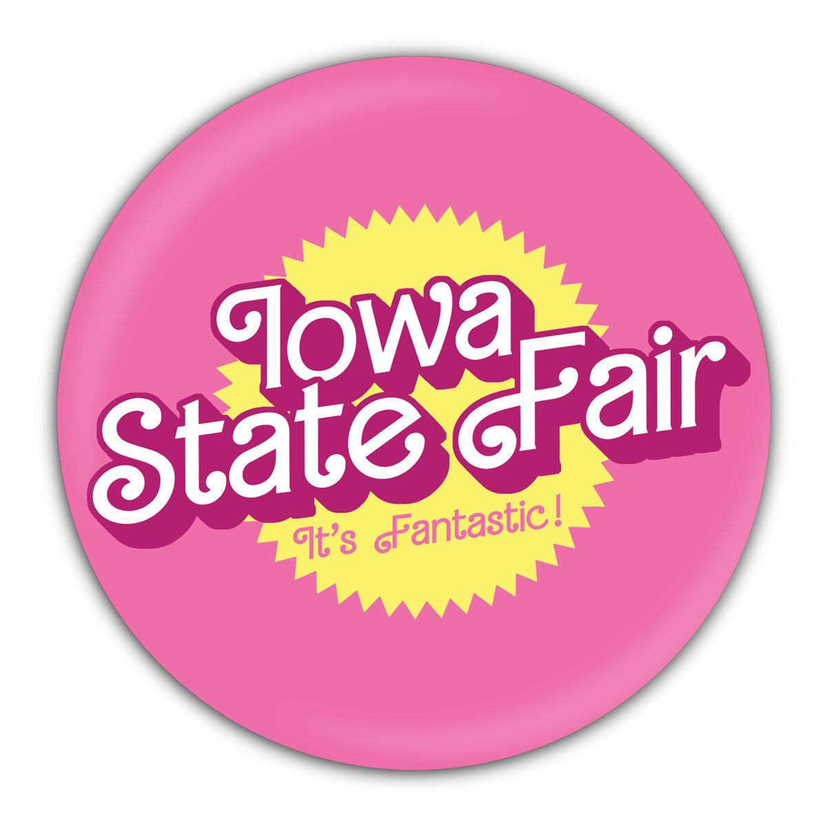 Iowa State Fair It&#39;s Fantastic Drink Coaster