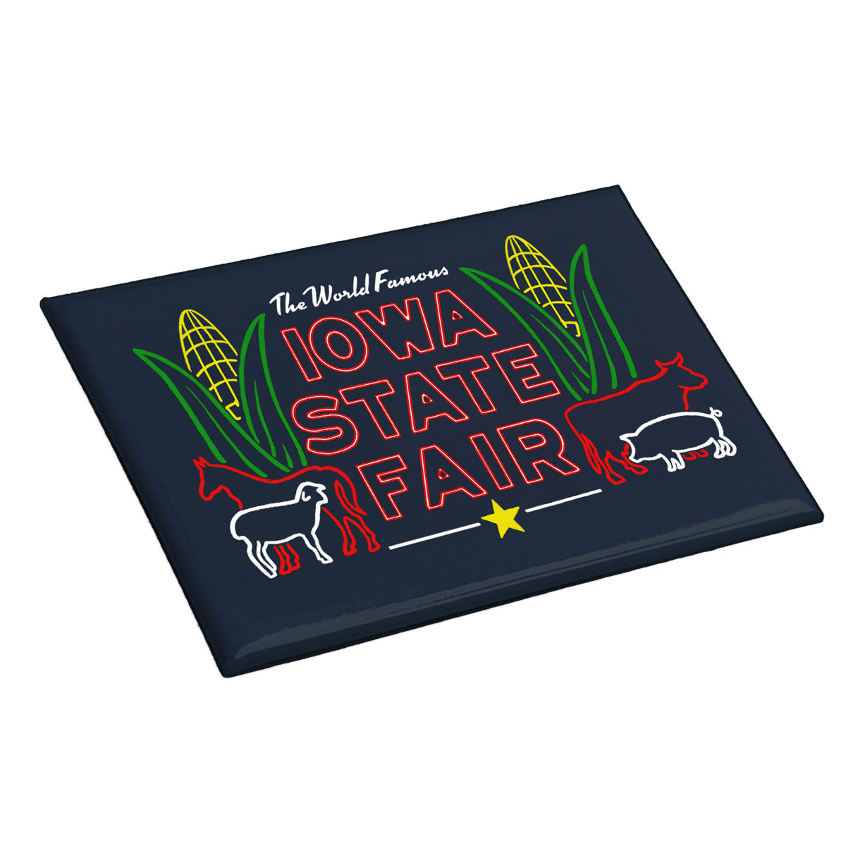 Iowa State Fair Neon Magnet