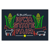 Iowa State Fair Neon Sign Postcard