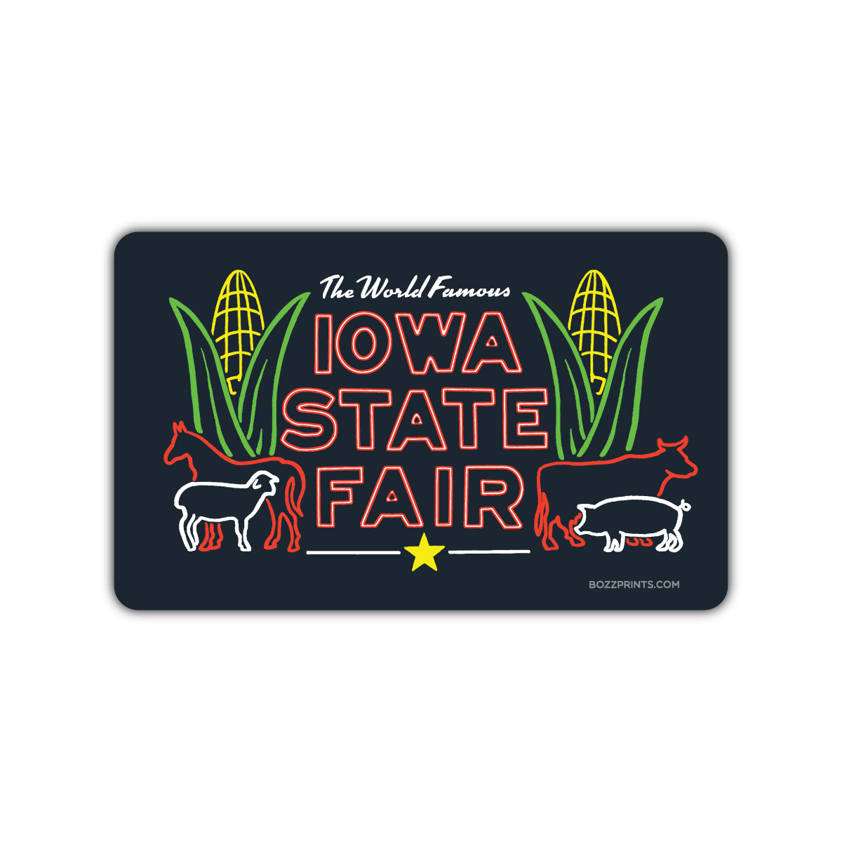 Iowa State Fair Neon