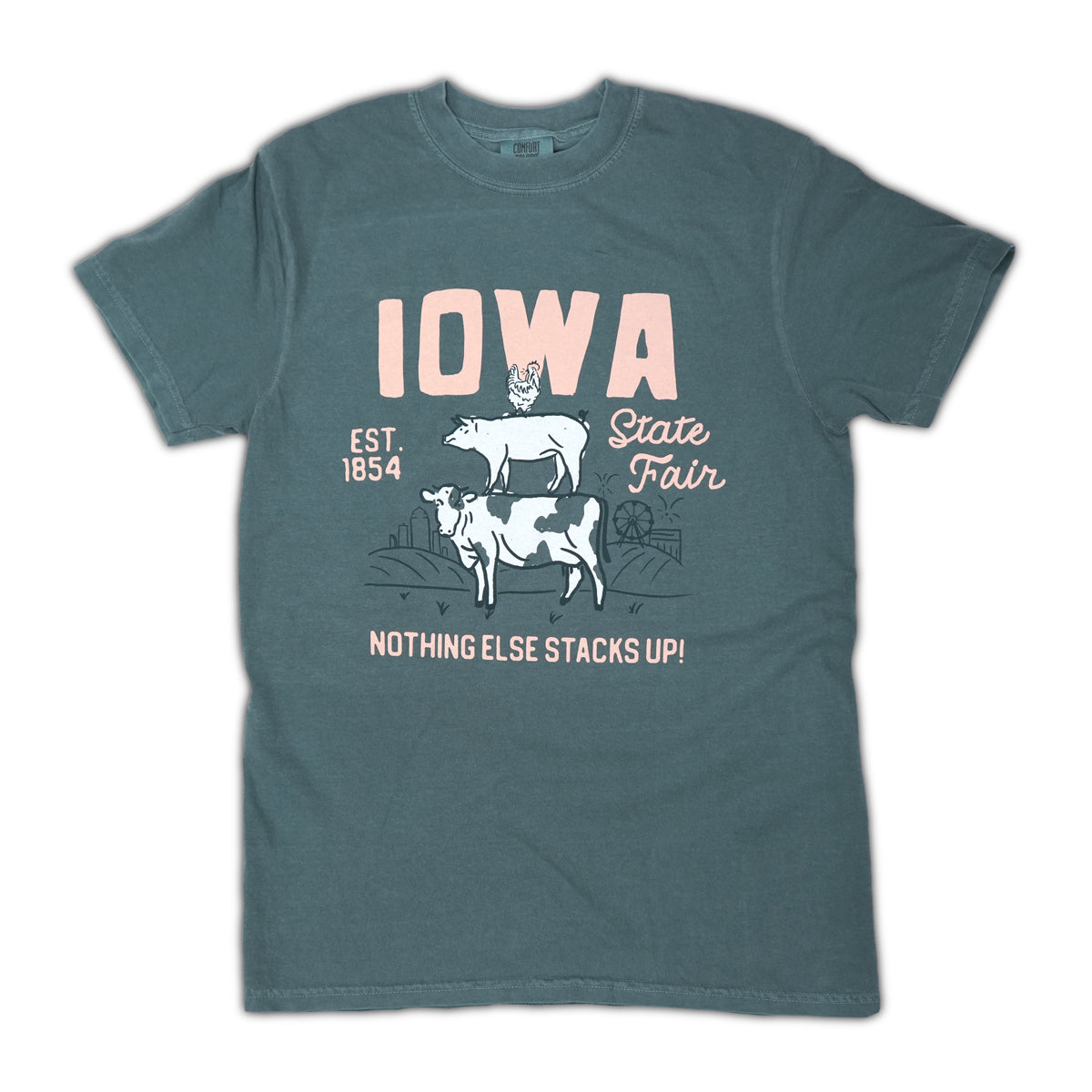 Iowa State Fair Stacked T-Shirt