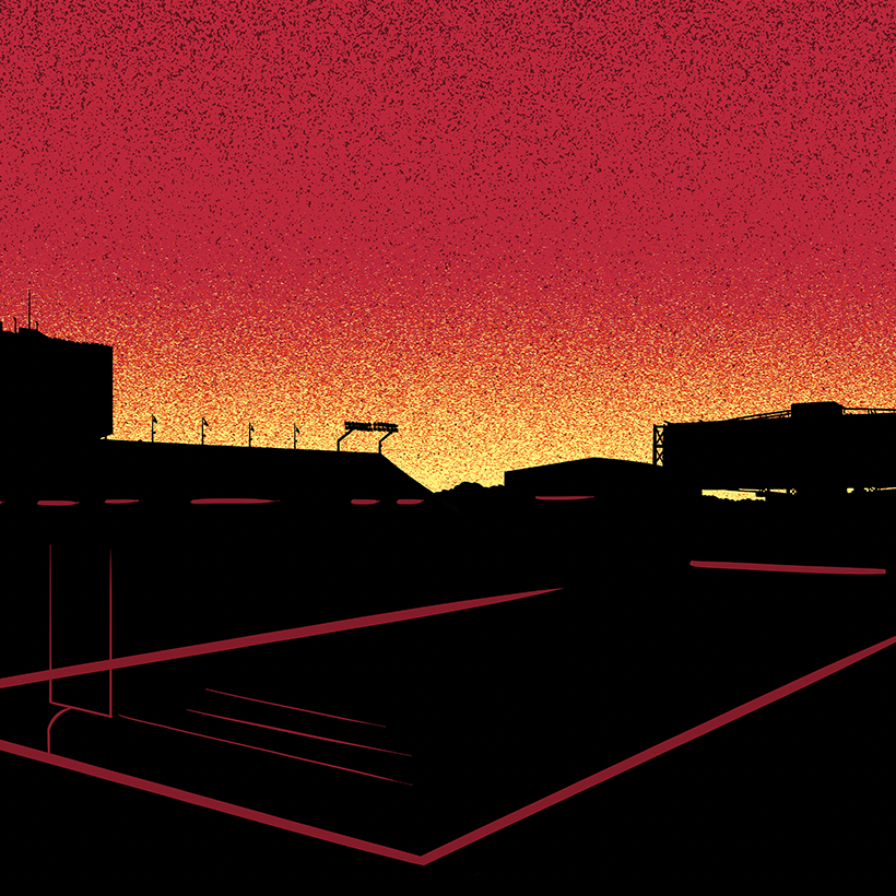 Jack Trice Stadium Landmark Print