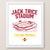 Jack Trice Stadium Cyclone Football Print