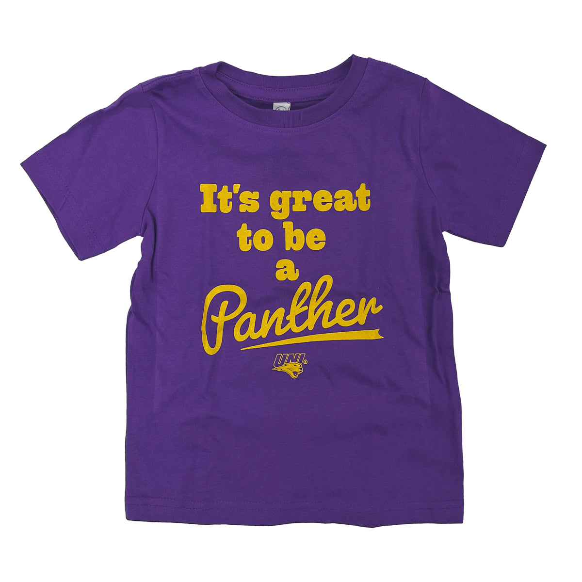 University of Northern Iowa  It's Great to Be A Panther Kids T-Shirt