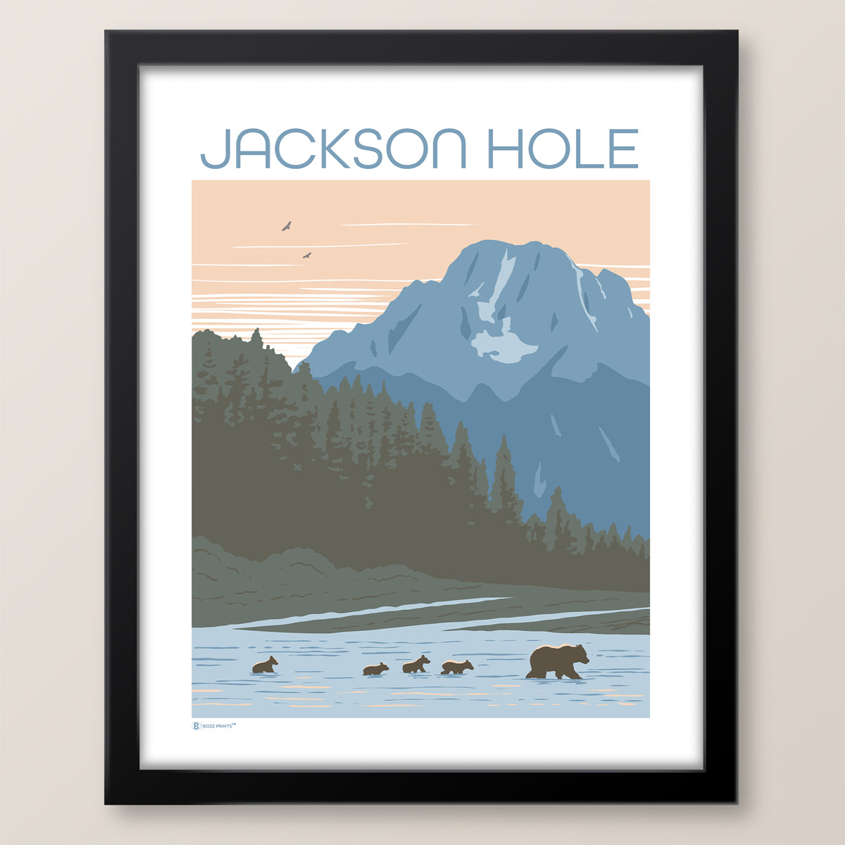 Jackson Hole Bears Print