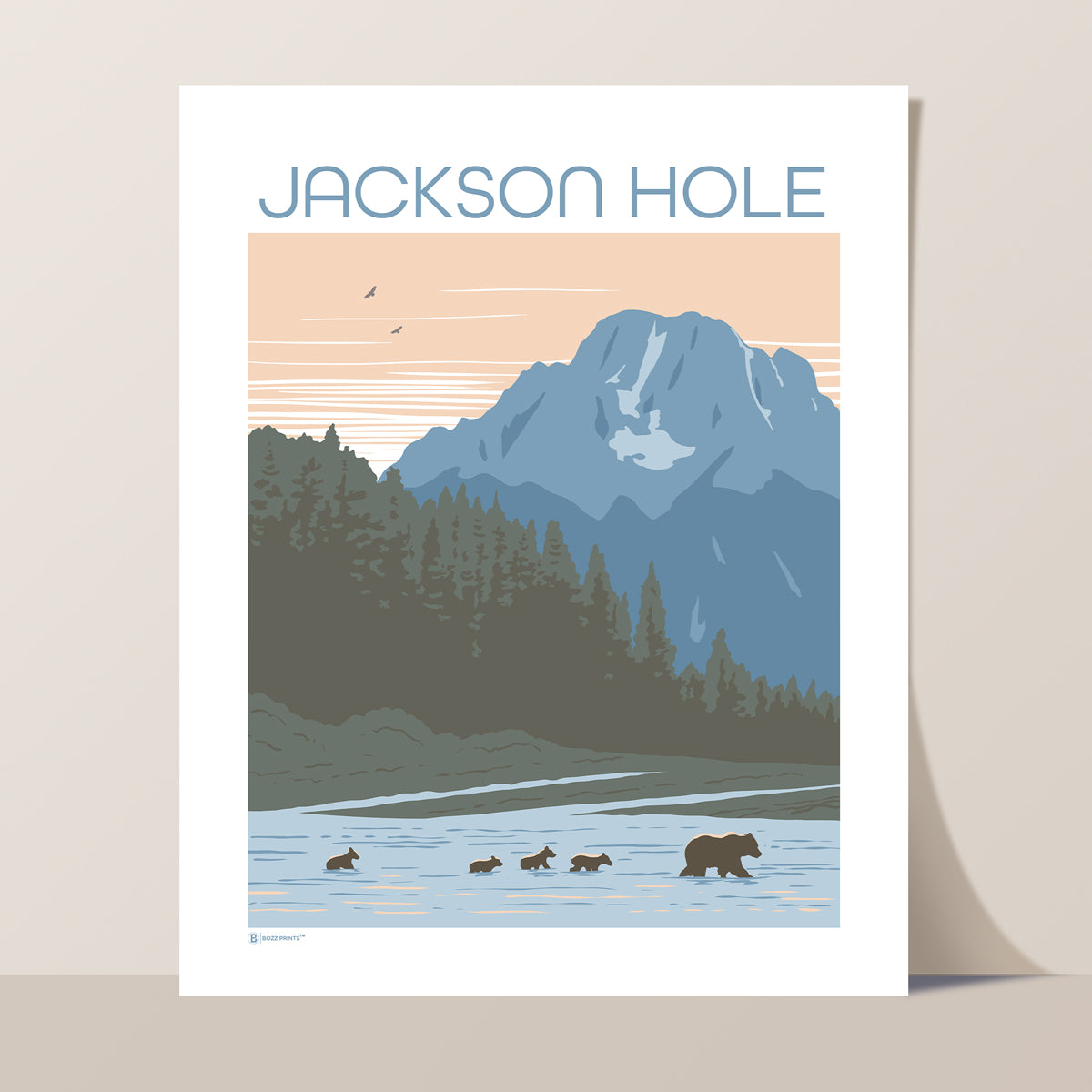 Jackson Hole Bears Print