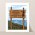 Jackson Hole Howdy Sign Print