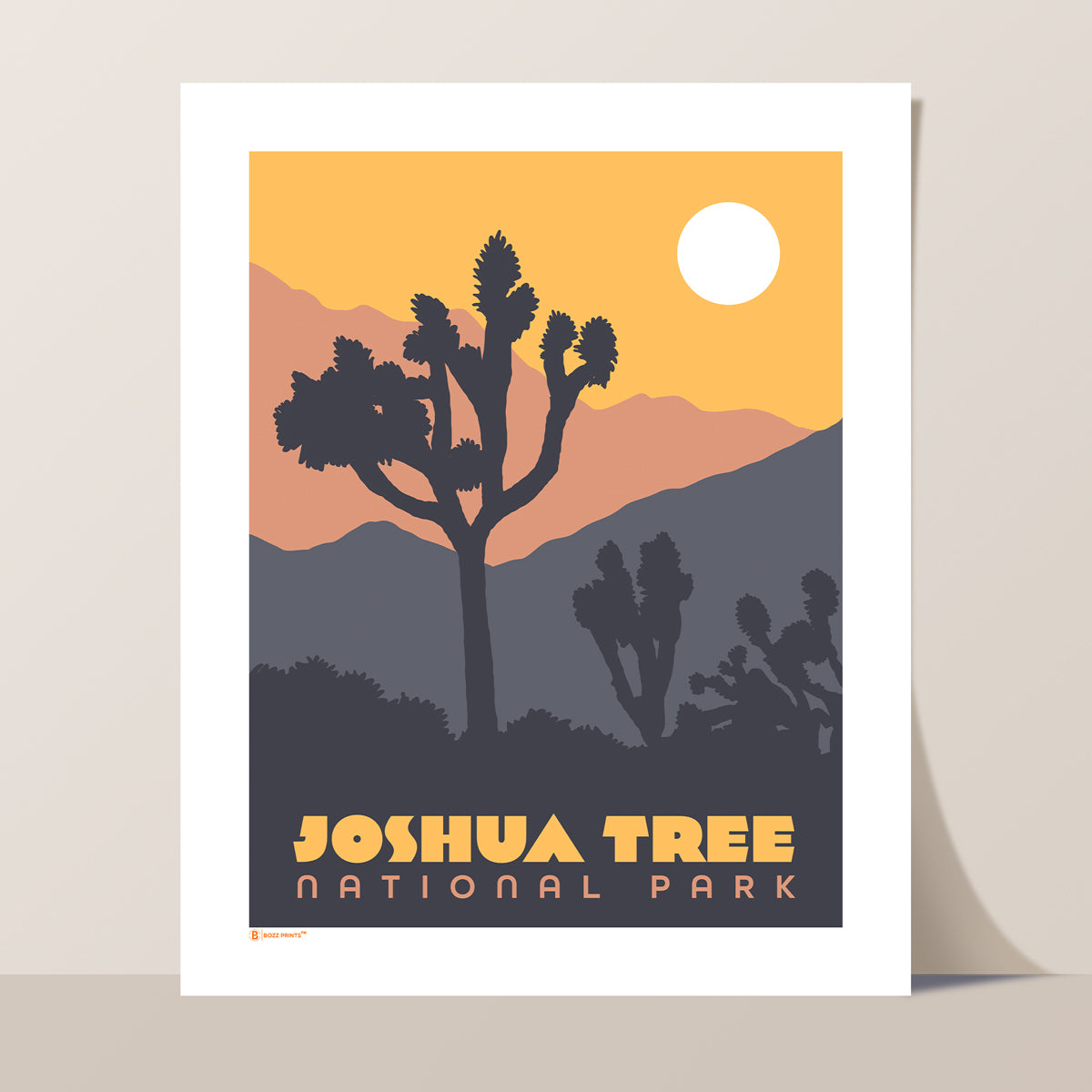 Joshua Tree National Park Desert Sunset Print