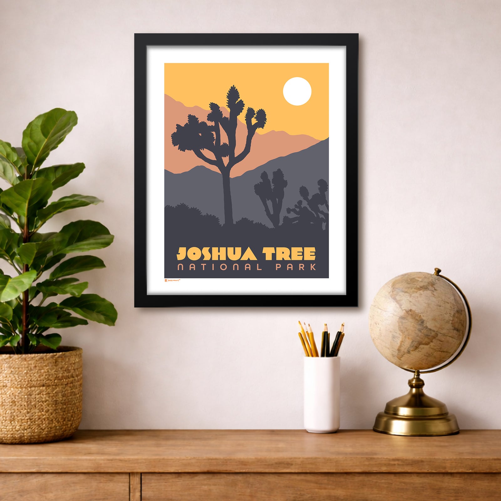 Joshua Tree National Park Desert Sunset Print