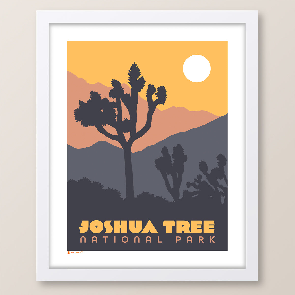 Joshua Tree National Park Desert Sunset Print