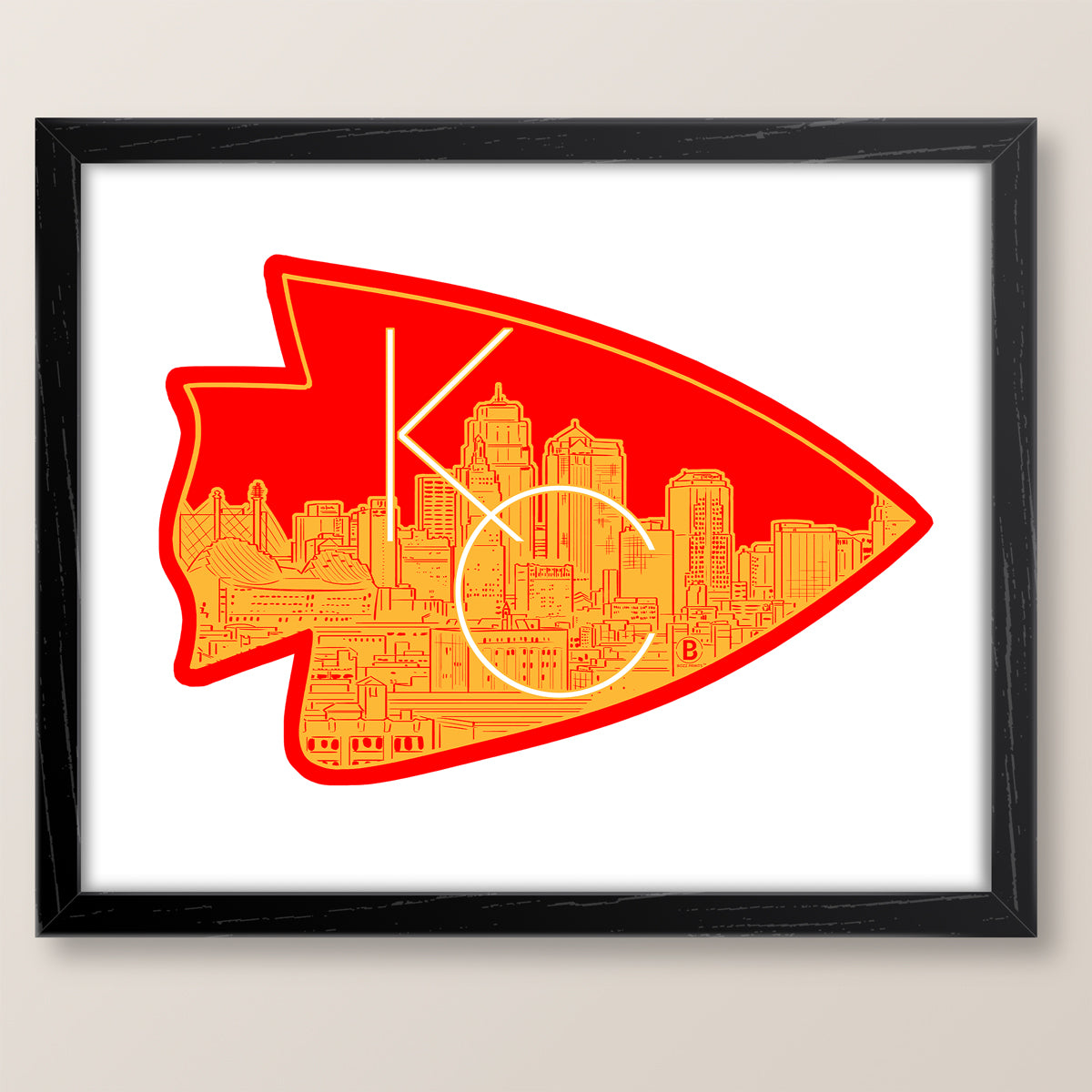 Kansas City Arrowhead Print