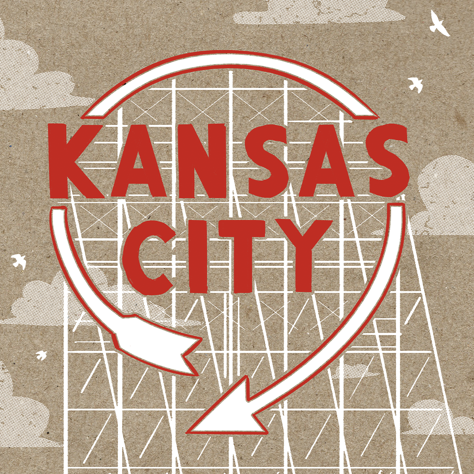 Kansas City Auto Sign Print