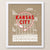 Kansas City Auto Sign Print