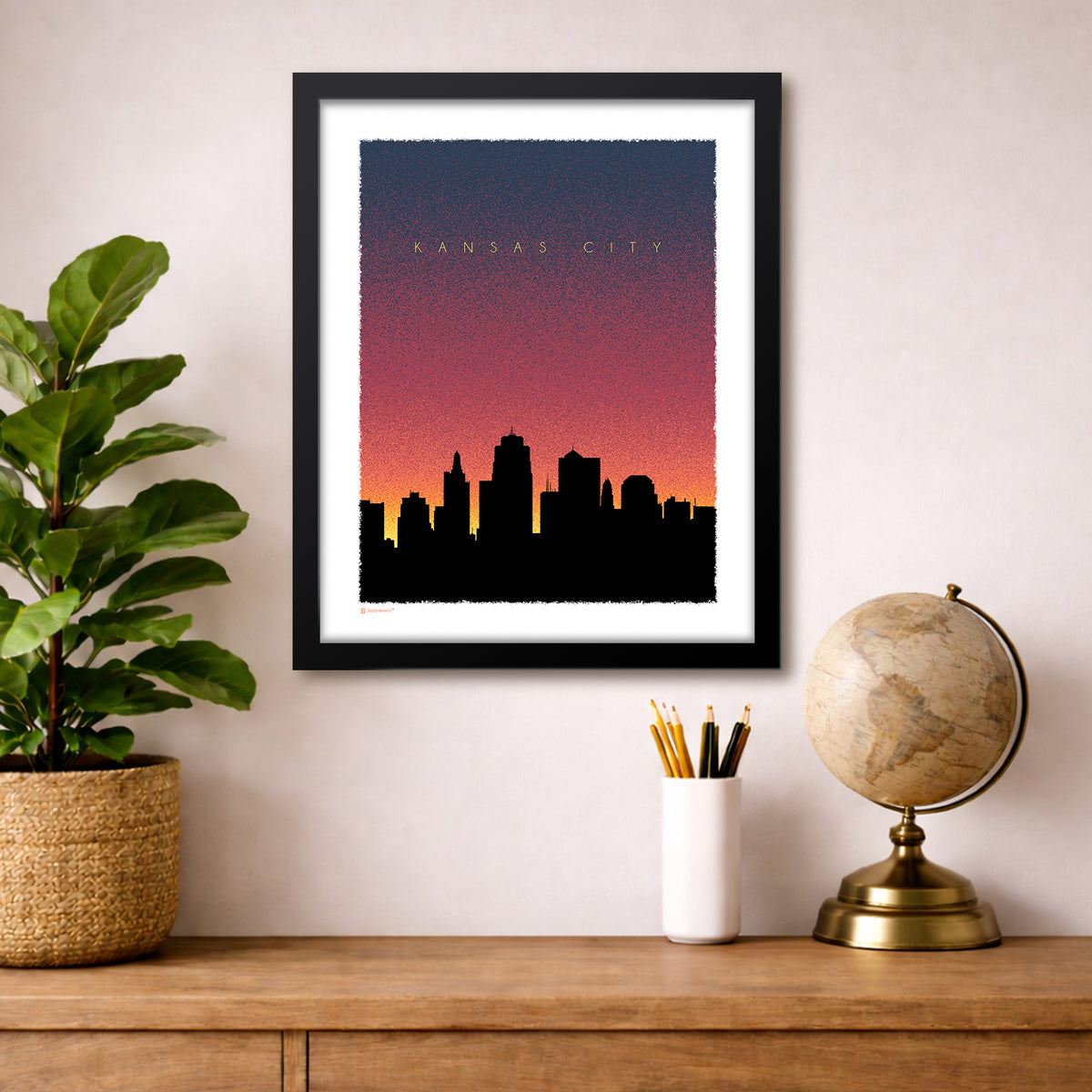Kansas City Dusk Print