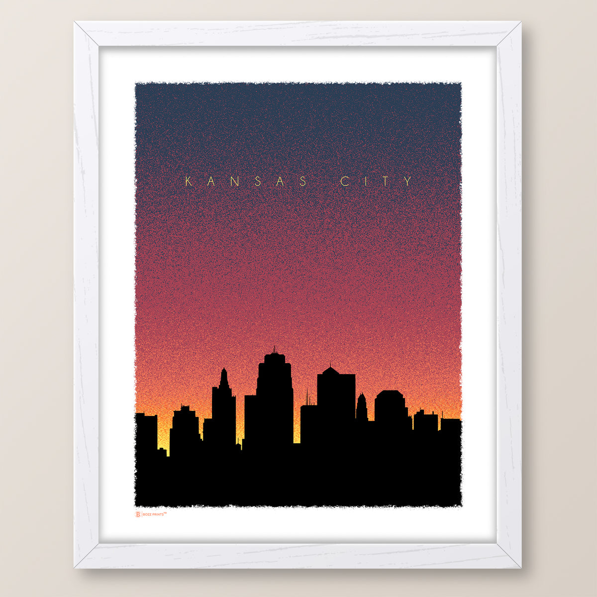 Kansas City Dusk Print