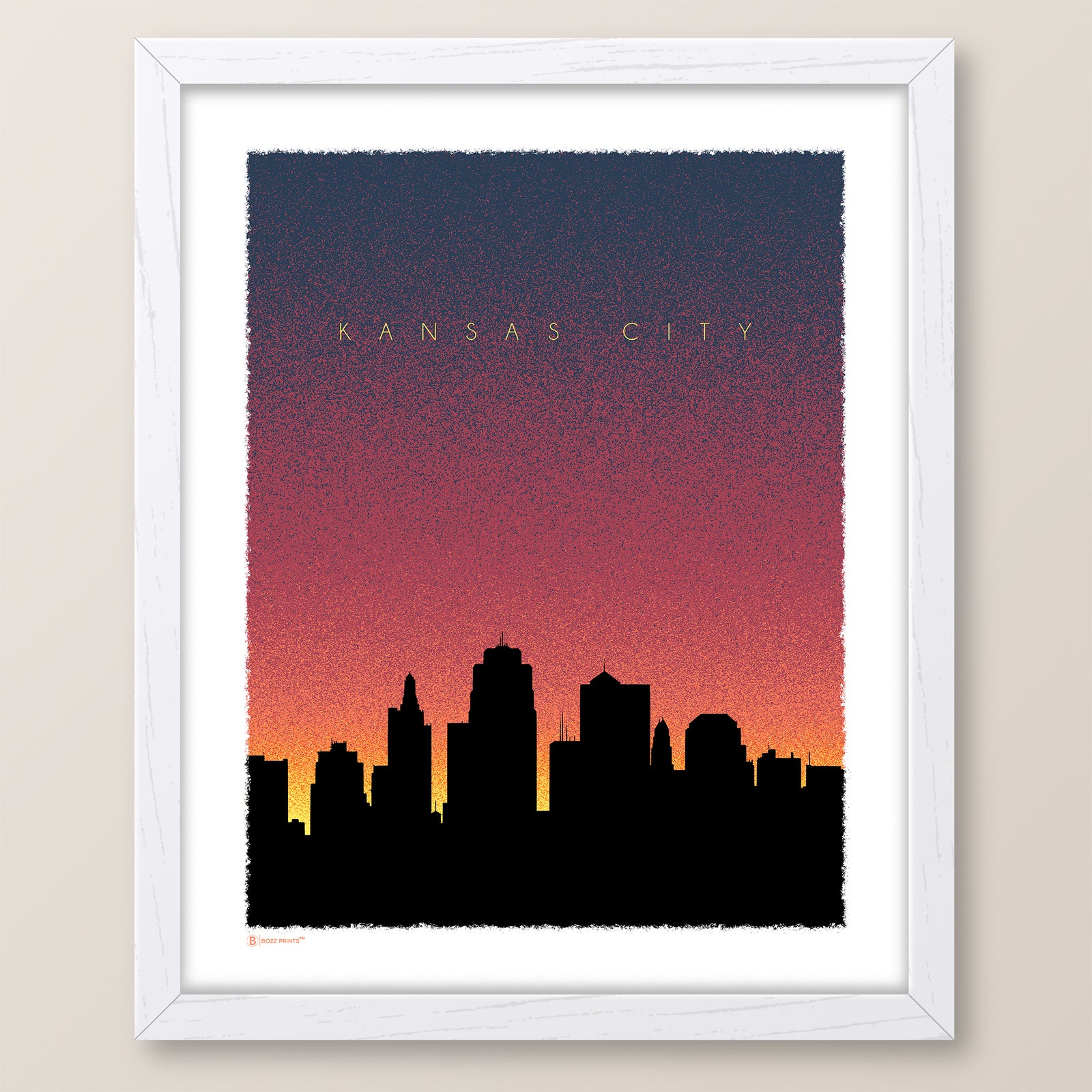 Kansas City Dusk Print