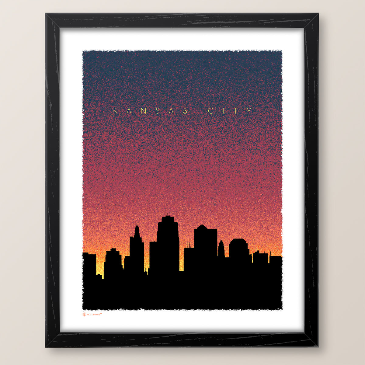 Kansas City Dusk Print