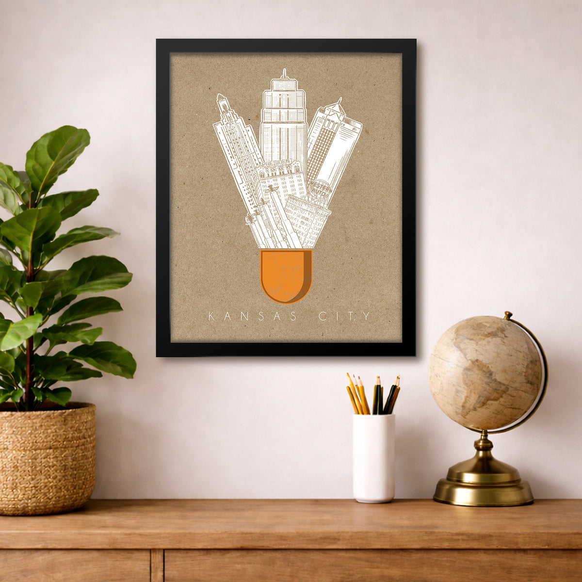 Kansas City Icons Print