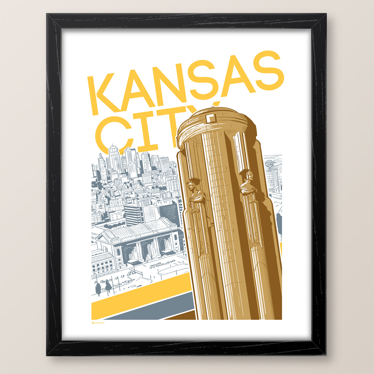 Kansas City Liberty Print