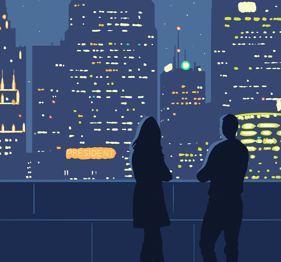 Kansas City Night Sky Print