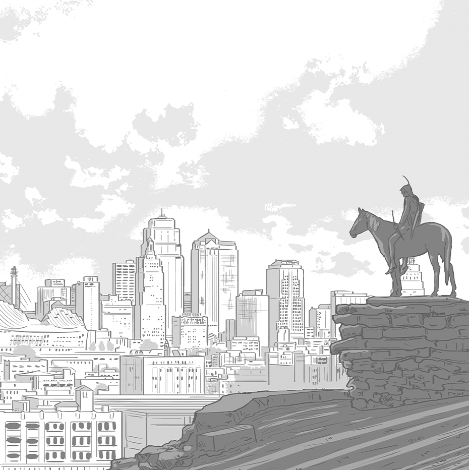 Kansas City Skyline Print