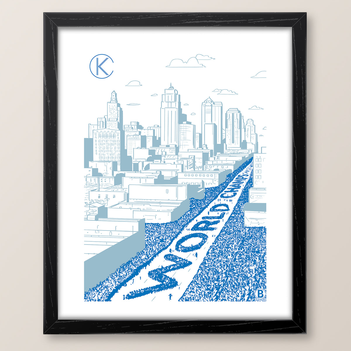 Kansas City World Champions Print