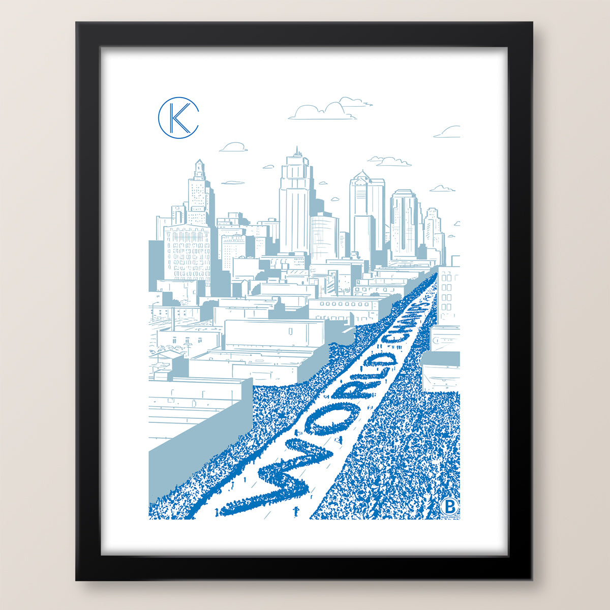 Kansas City World Champions Print