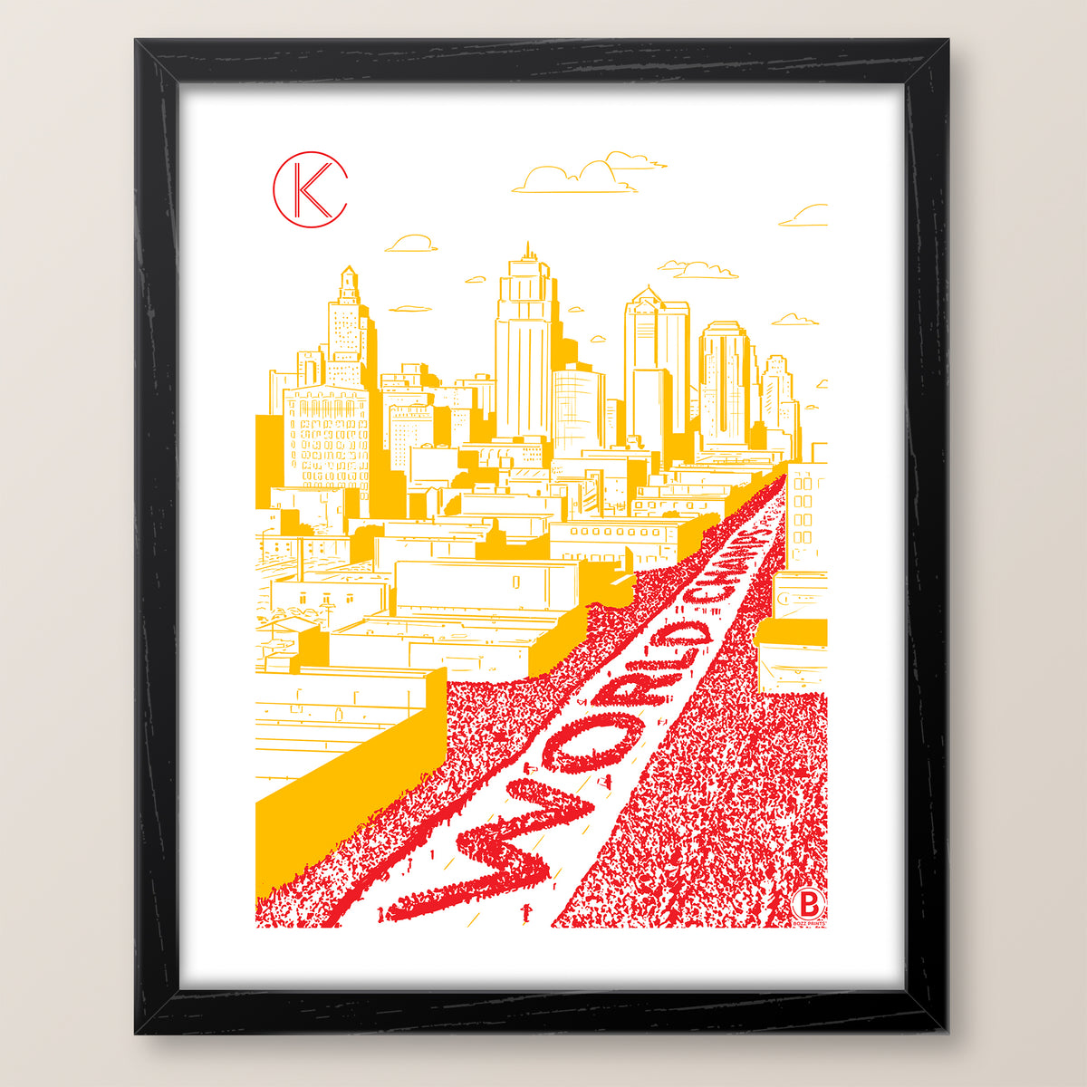 Kansas City World Champs Parade  Print