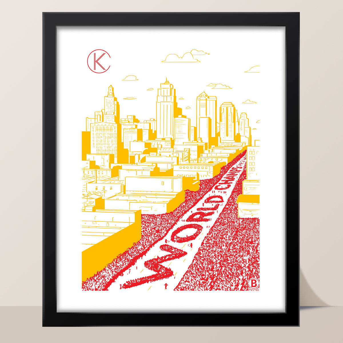 Kansas City World Champs Parade  Print