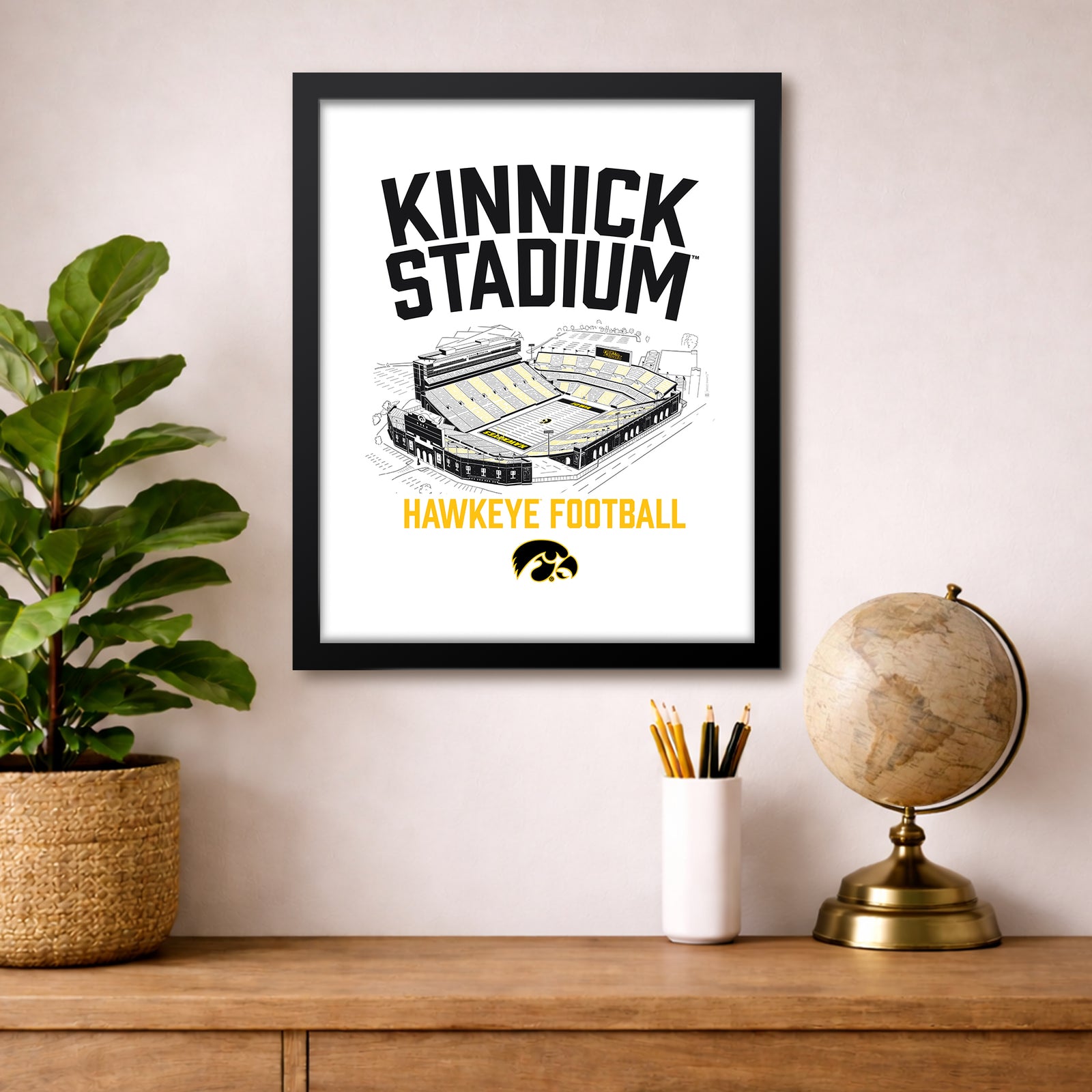 University of Iowa Kinnick Stadium Print