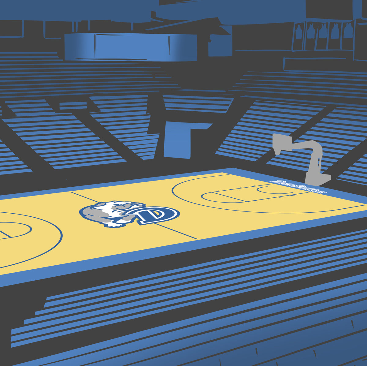 Drake University Knapp Center Print