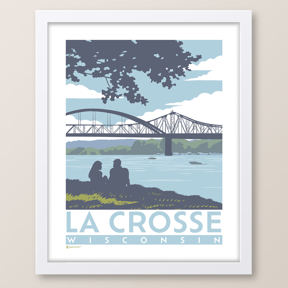 La Crosse Riverside Park Print