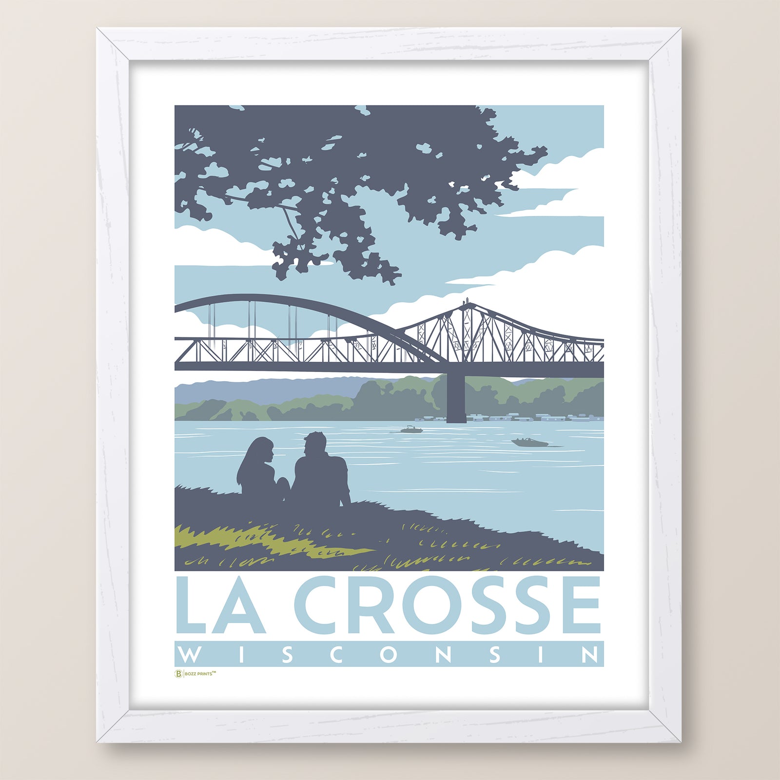 La Crosse Riverside Park Print