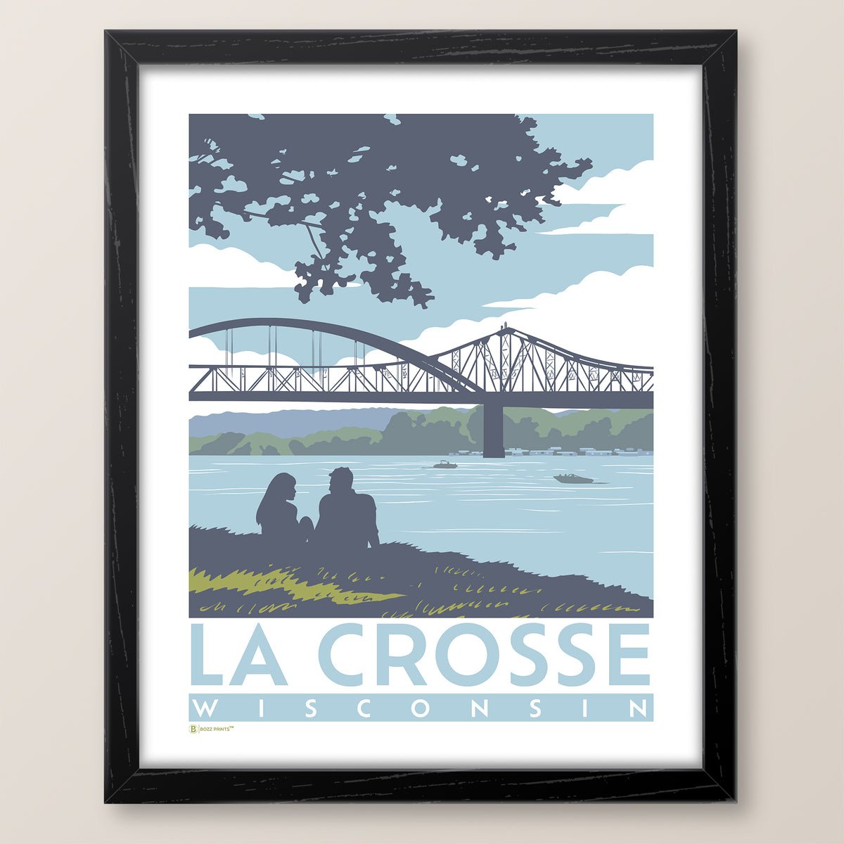 La Crosse Riverside Park Print