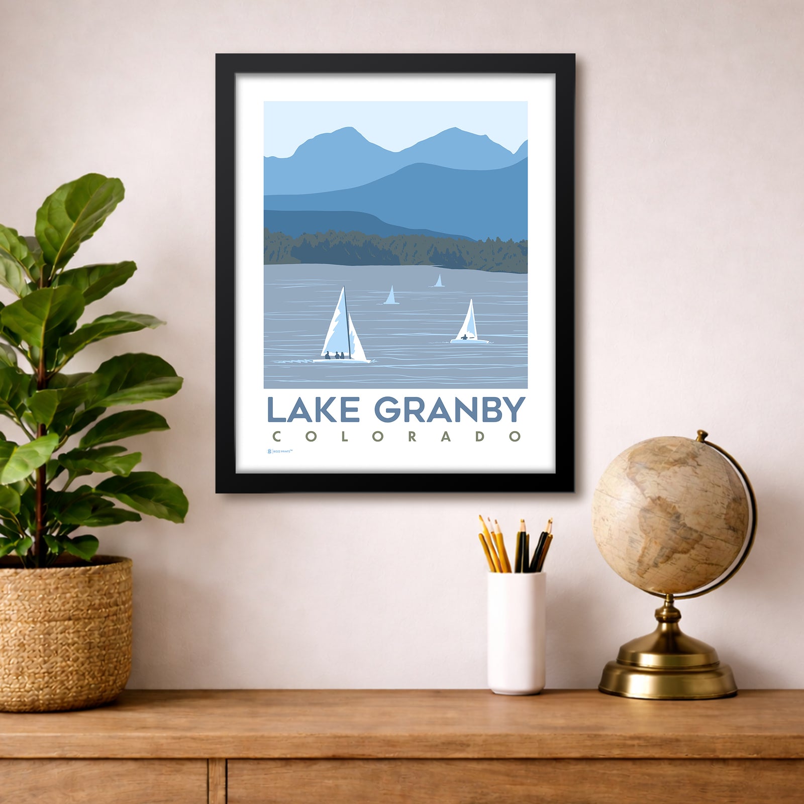 Lake Granby Print