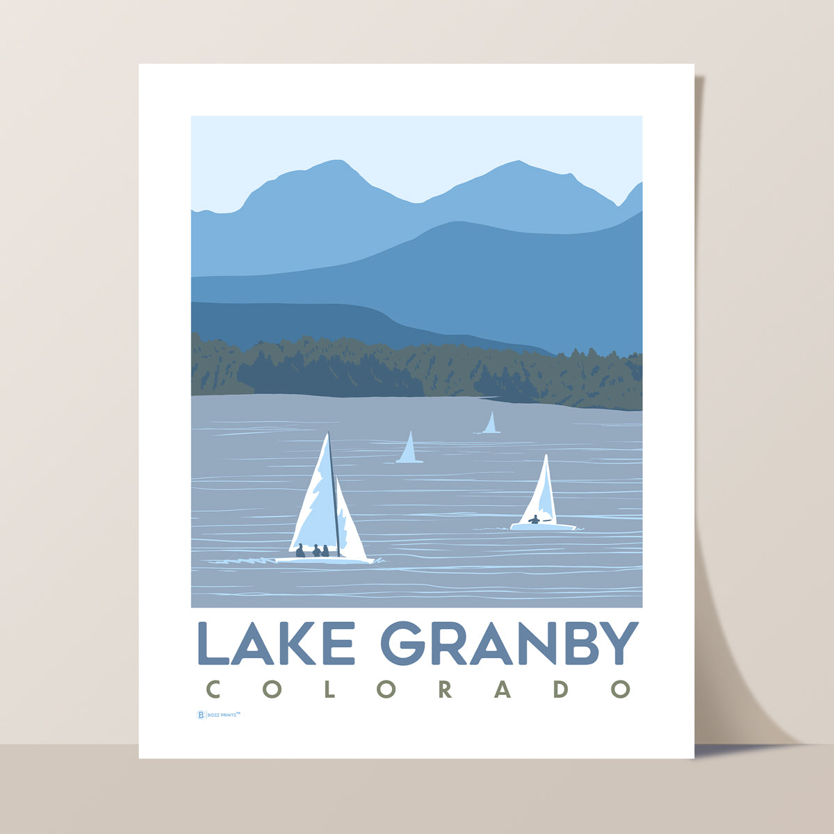 Lake Granby Print