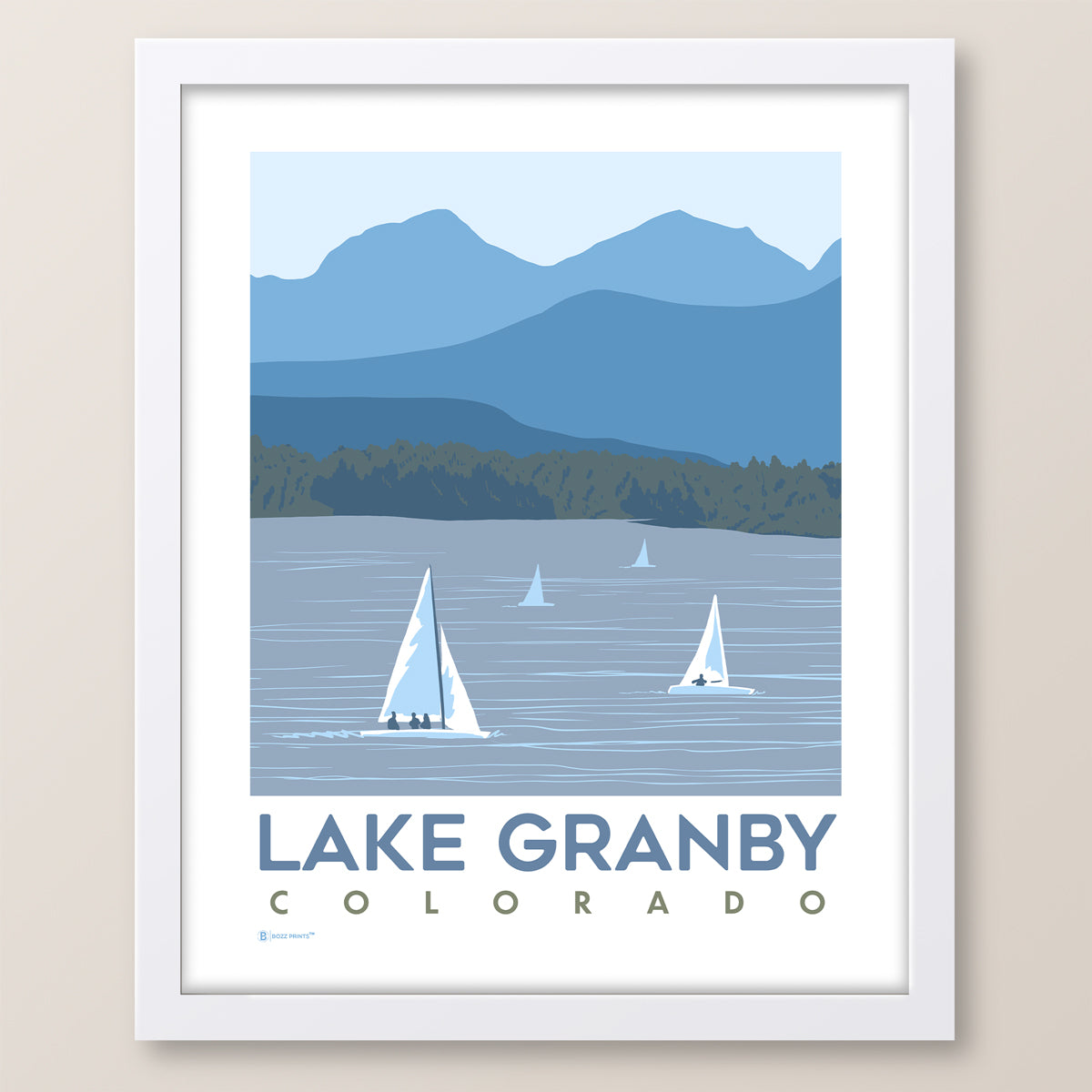 Lake Granby Print