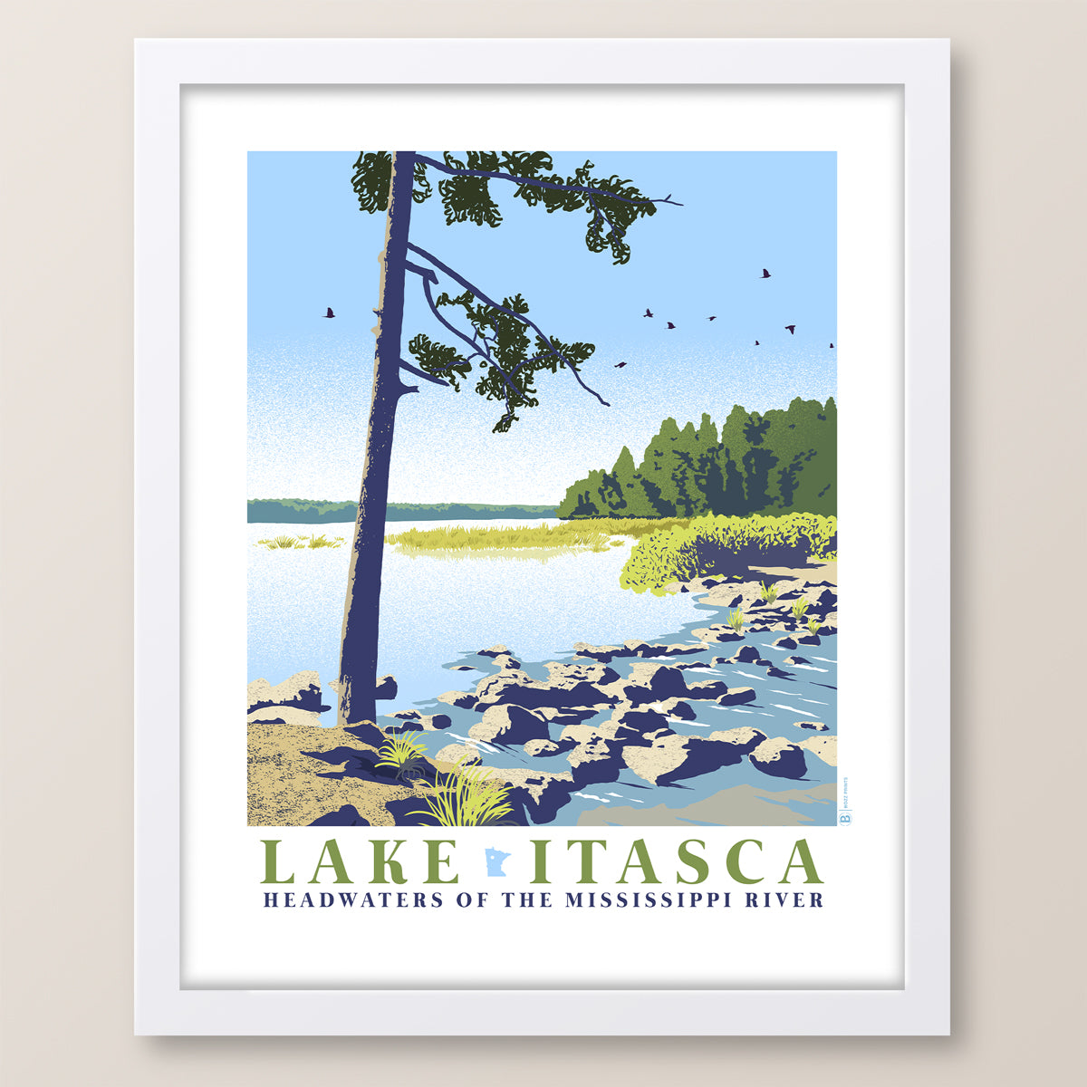 Lake Itasca Print