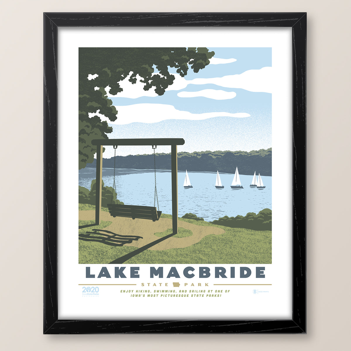 Lake MacBride State Park Print