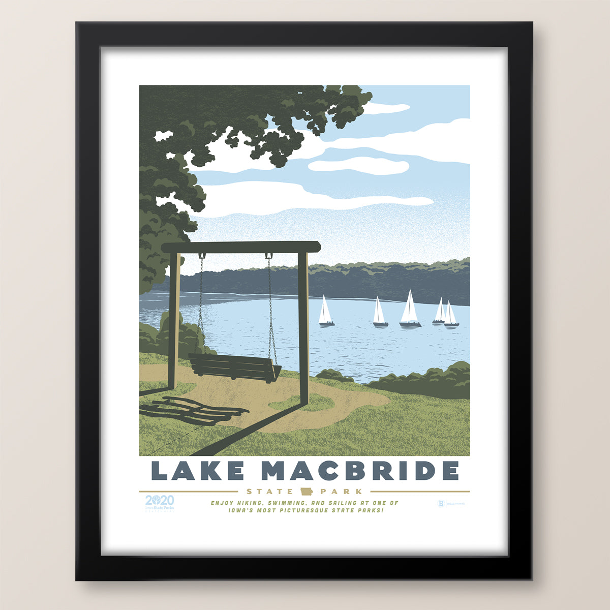 Lake MacBride State Park Print