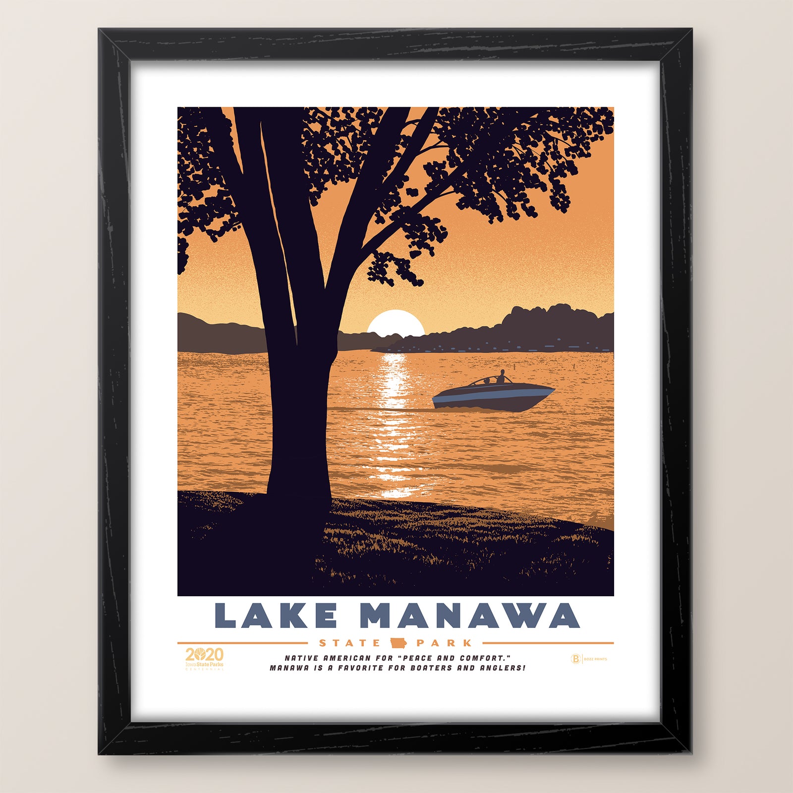 Lake Manawa State Park Print
