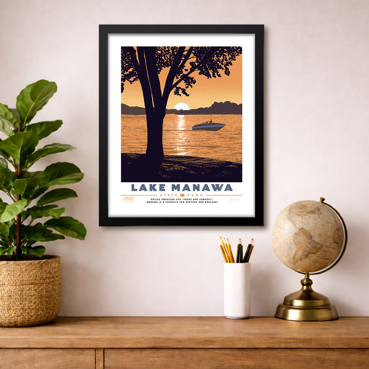 Lake Manawa State Park Print