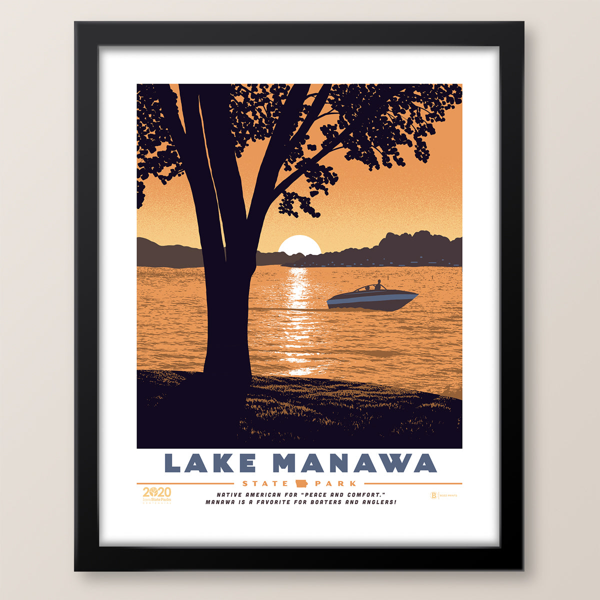 Lake Manawa State Park Print