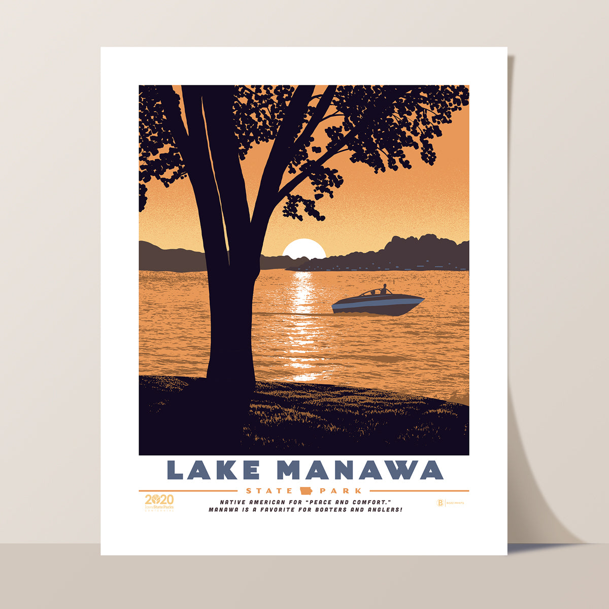 Lake Manawa State Park Print