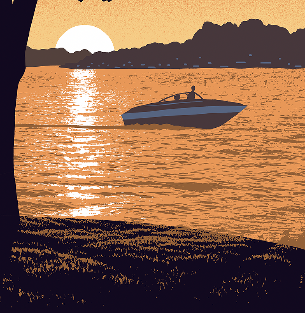 Lake Manawa State Park Print