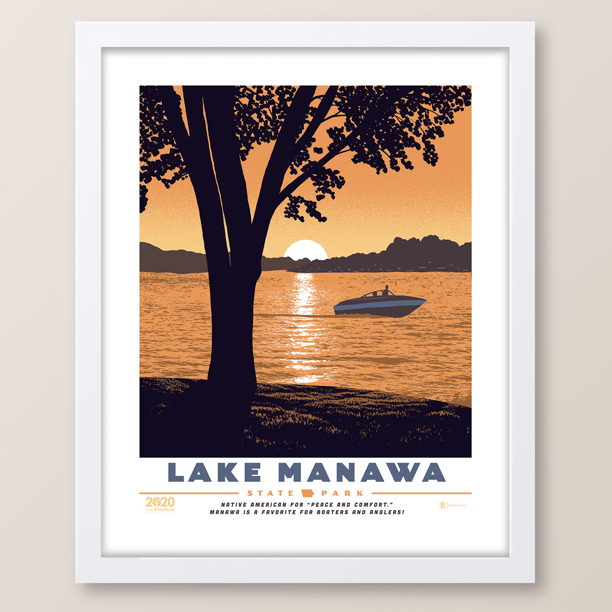 Lake Manawa State Park Print