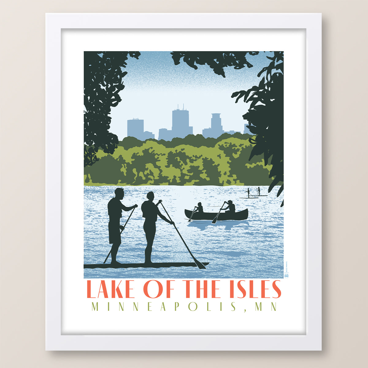Lake of the Isles Print